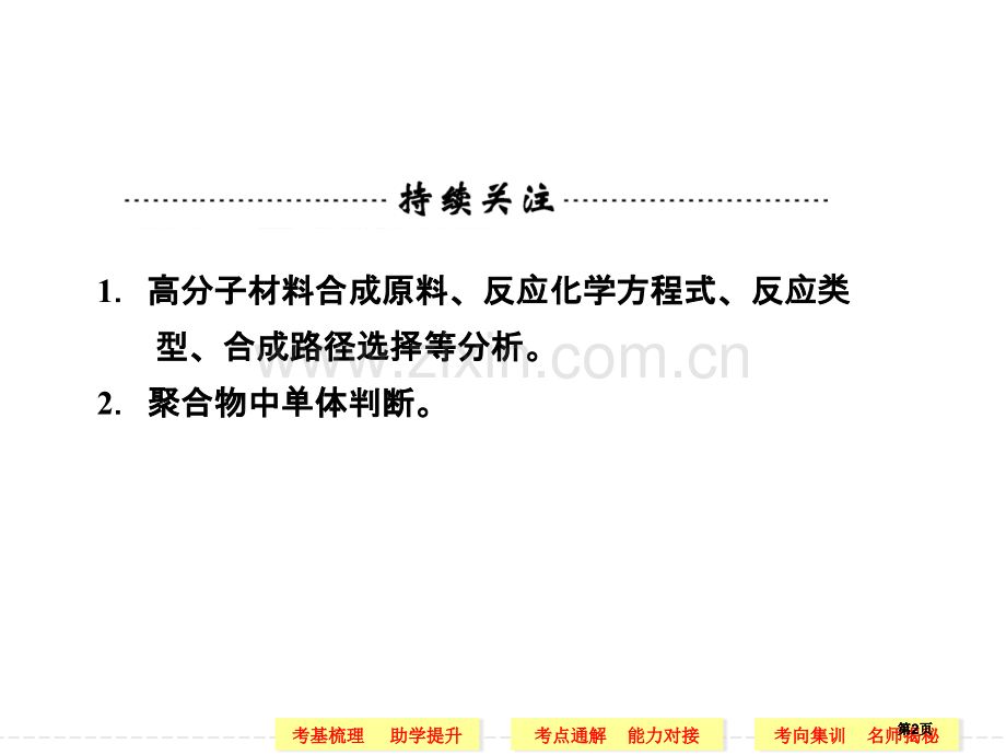 高考化学一轮复习第四讲塑料橡胶纤维公开课一等奖优质课大赛微课获奖课件.pptx_第2页