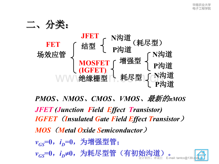 1结型场效应管及其放大电路教学版.pptx_第2页