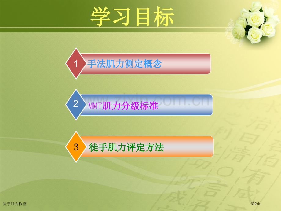 徒手肌力检查专家讲座.pptx_第2页