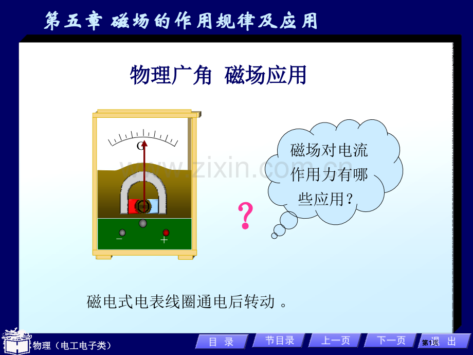 物理广角磁场的应用市公开课金奖市赛课一等奖课件.pptx_第1页