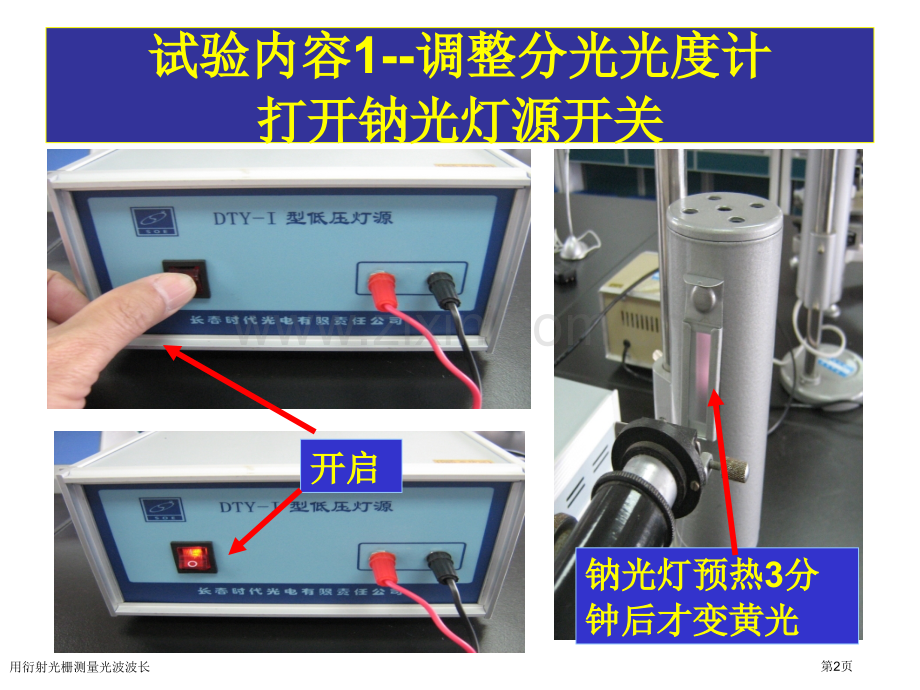 用衍射光栅测量光波波长专家讲座.pptx_第2页