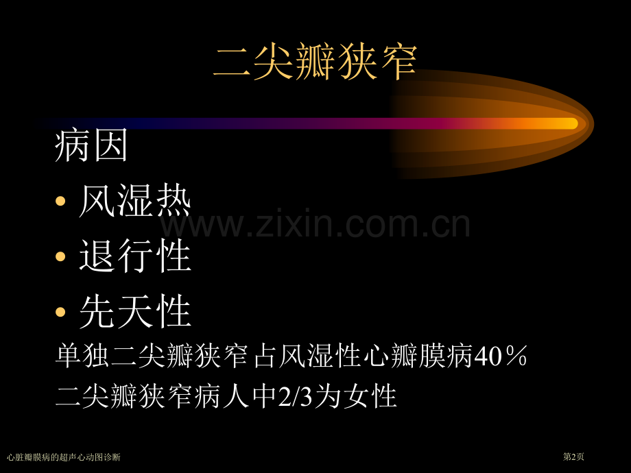 心脏瓣膜病的超声心动图诊断专家讲座.pptx_第2页