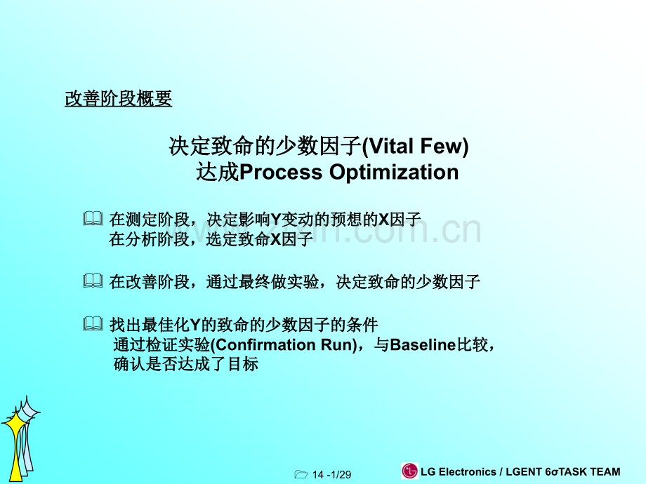 韩国LG六西格玛6sigma黑带培训教材之DOE实验设计案例.pptx_第2页