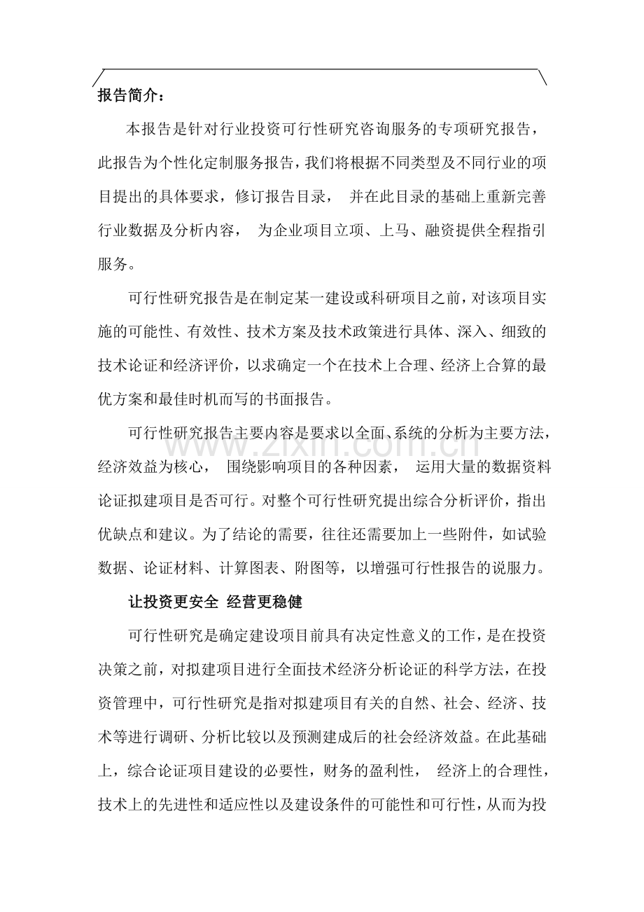 纤维长丝加工项目建设投资可行性研究报告.doc_第2页