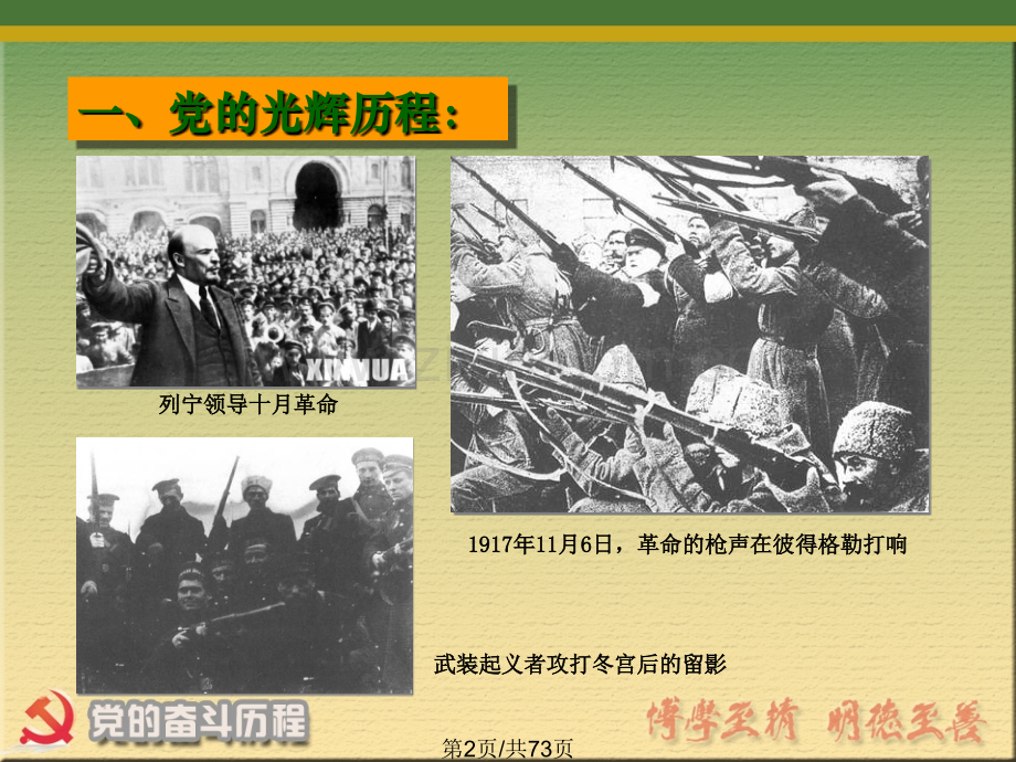党奋斗历程ppt.pptx_第2页