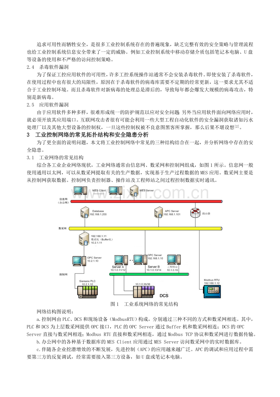 工业控制网络信息安全隐患分析与解决方案.doc_第2页