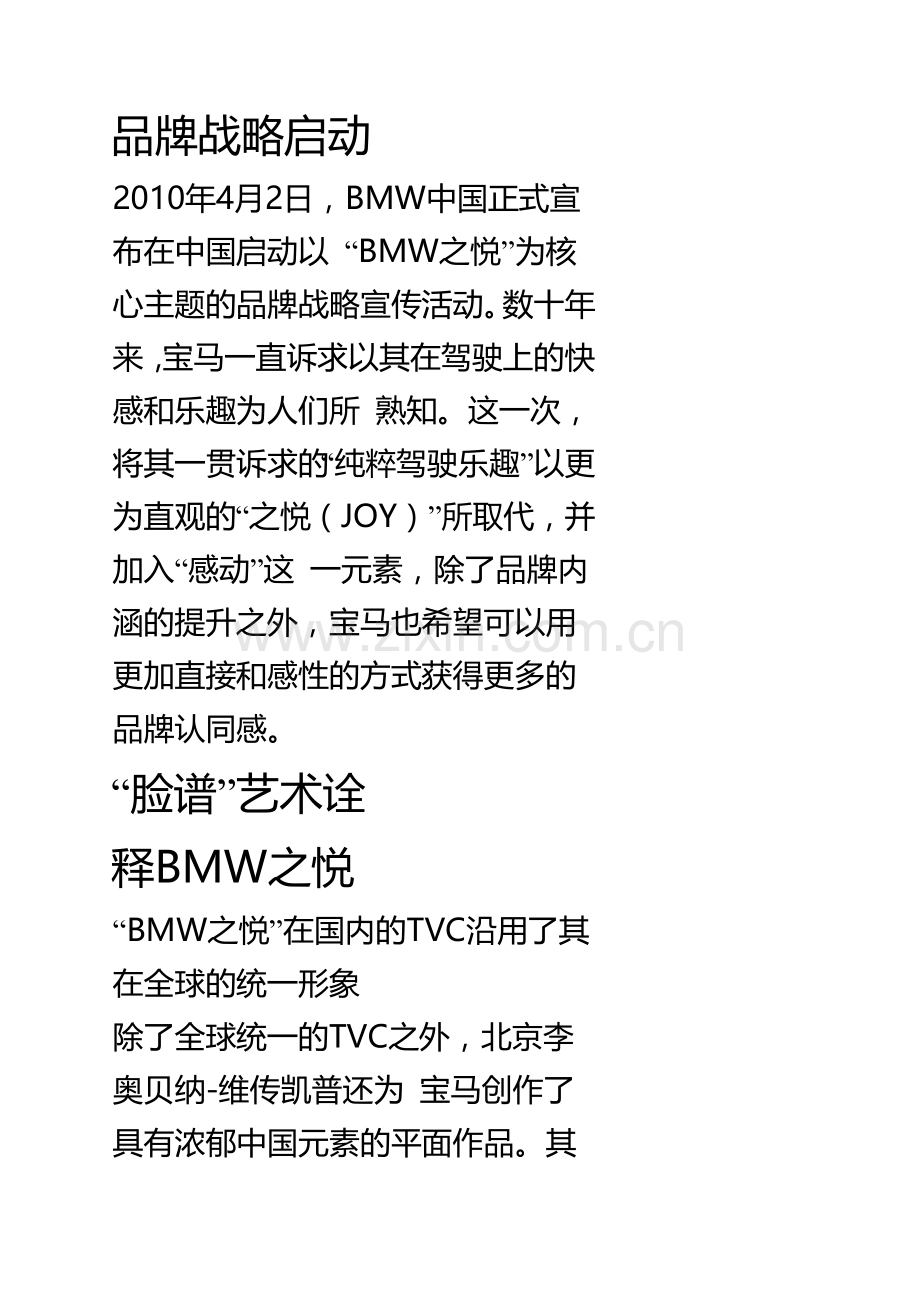 BMW宝马BMW之悦2010品牌策略B2161.doc_第2页