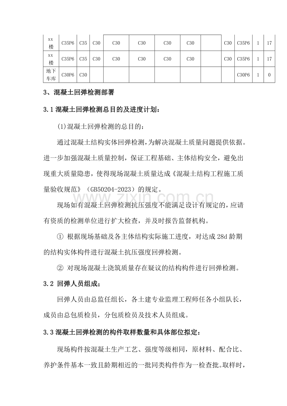 混凝土强度回弹检测方案样本.doc_第2页