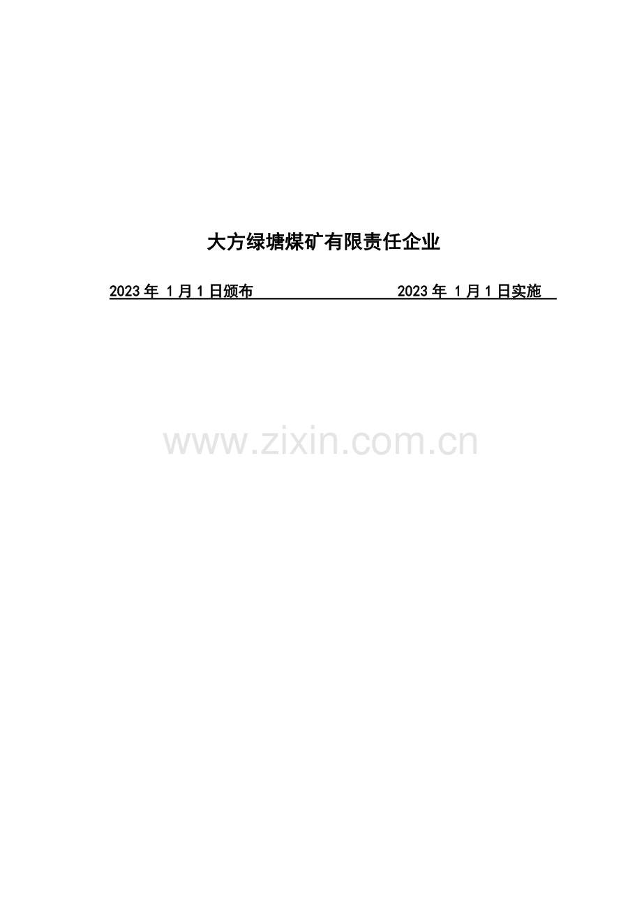 G绿塘煤矿生产安全事故应急预案.doc_第2页
