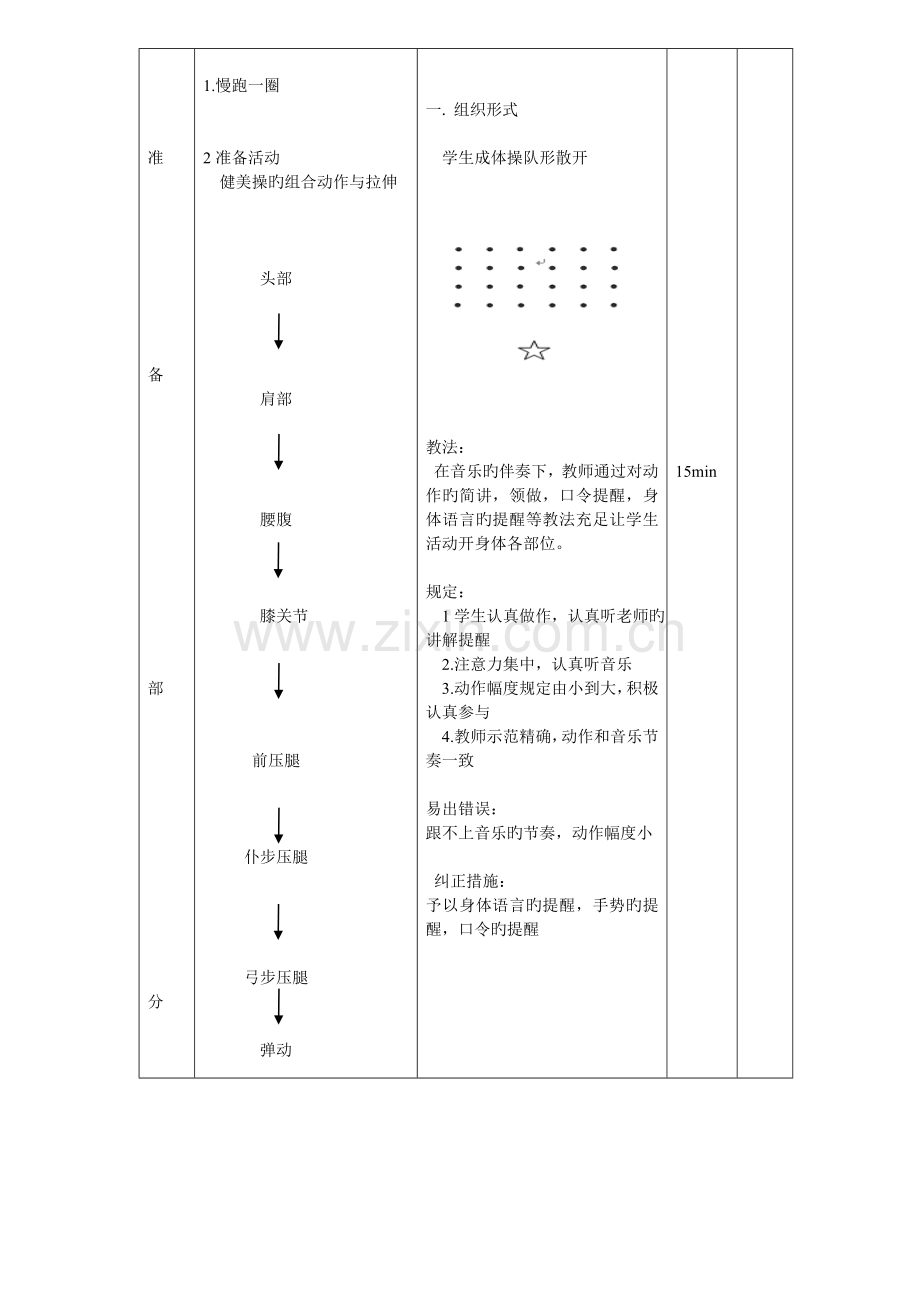 2023年大众一级健美操教案全套.docx_第2页