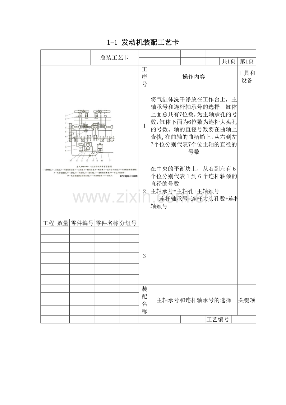 发动机装配流程.doc_第1页