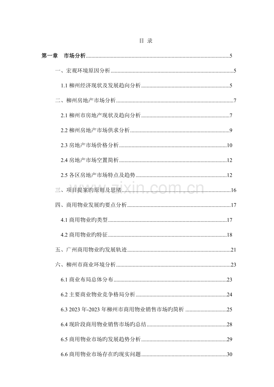 柳州星级购物中心策划方案.doc_第1页