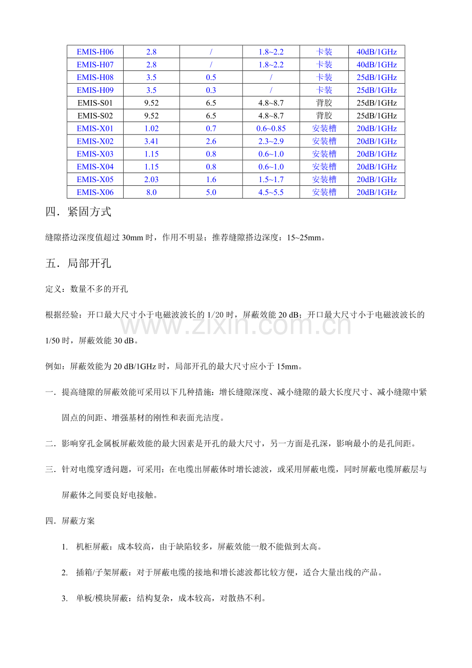 电磁屏蔽性结构设计规范.doc_第2页