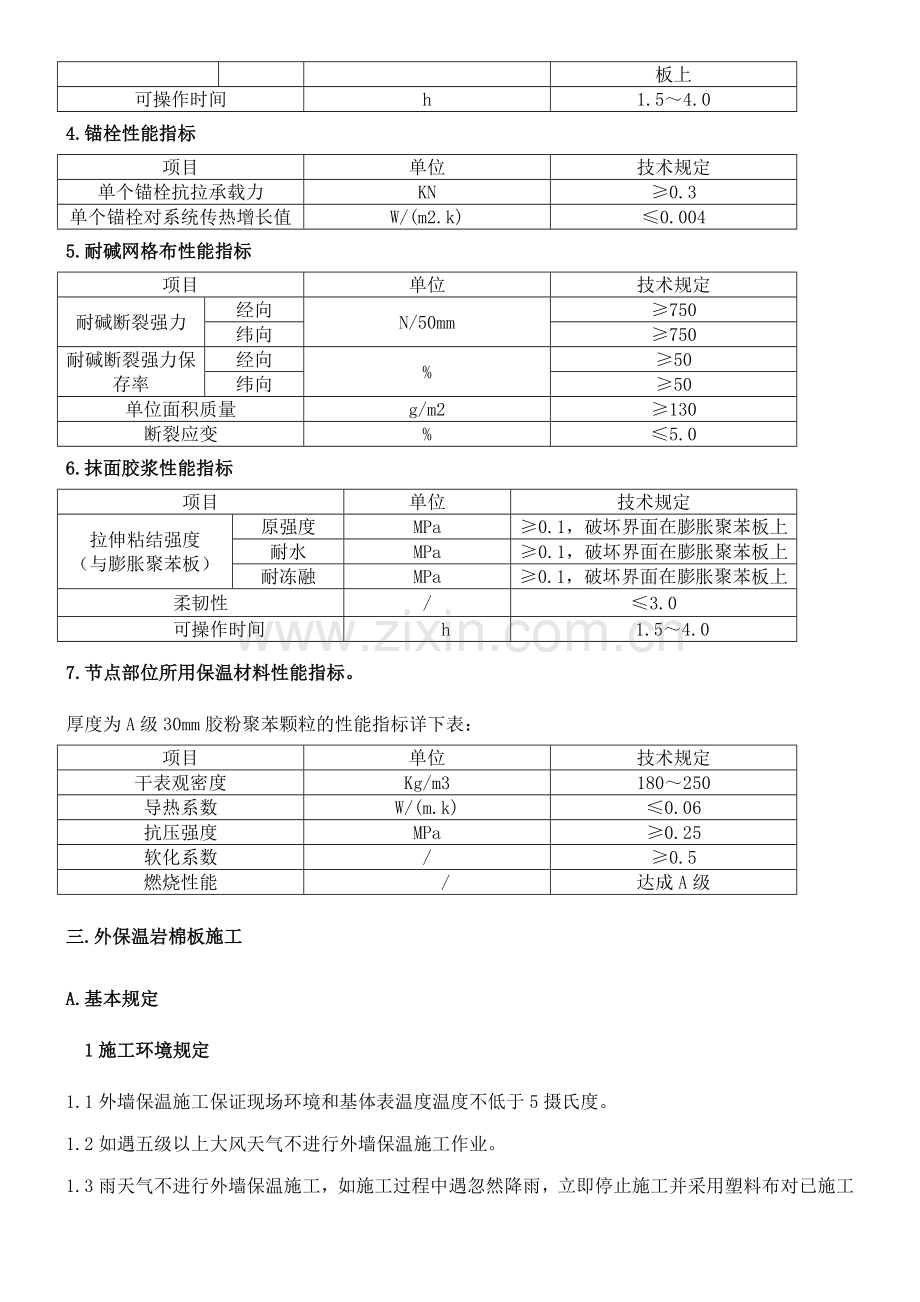 外墙岩棉保温板现场施工方法薄抹灰.doc_第2页