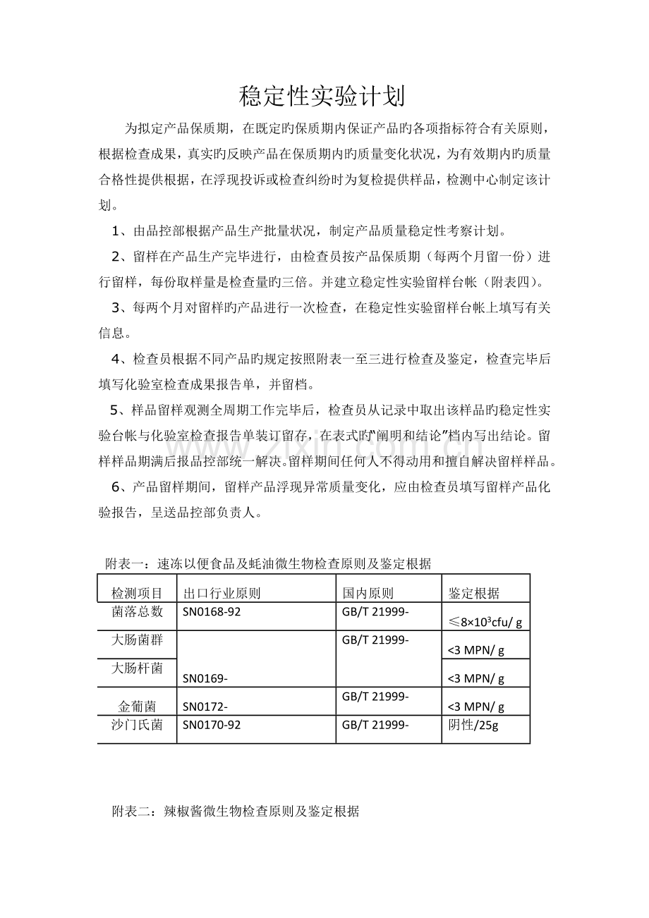 稳定性试验计划.doc_第1页