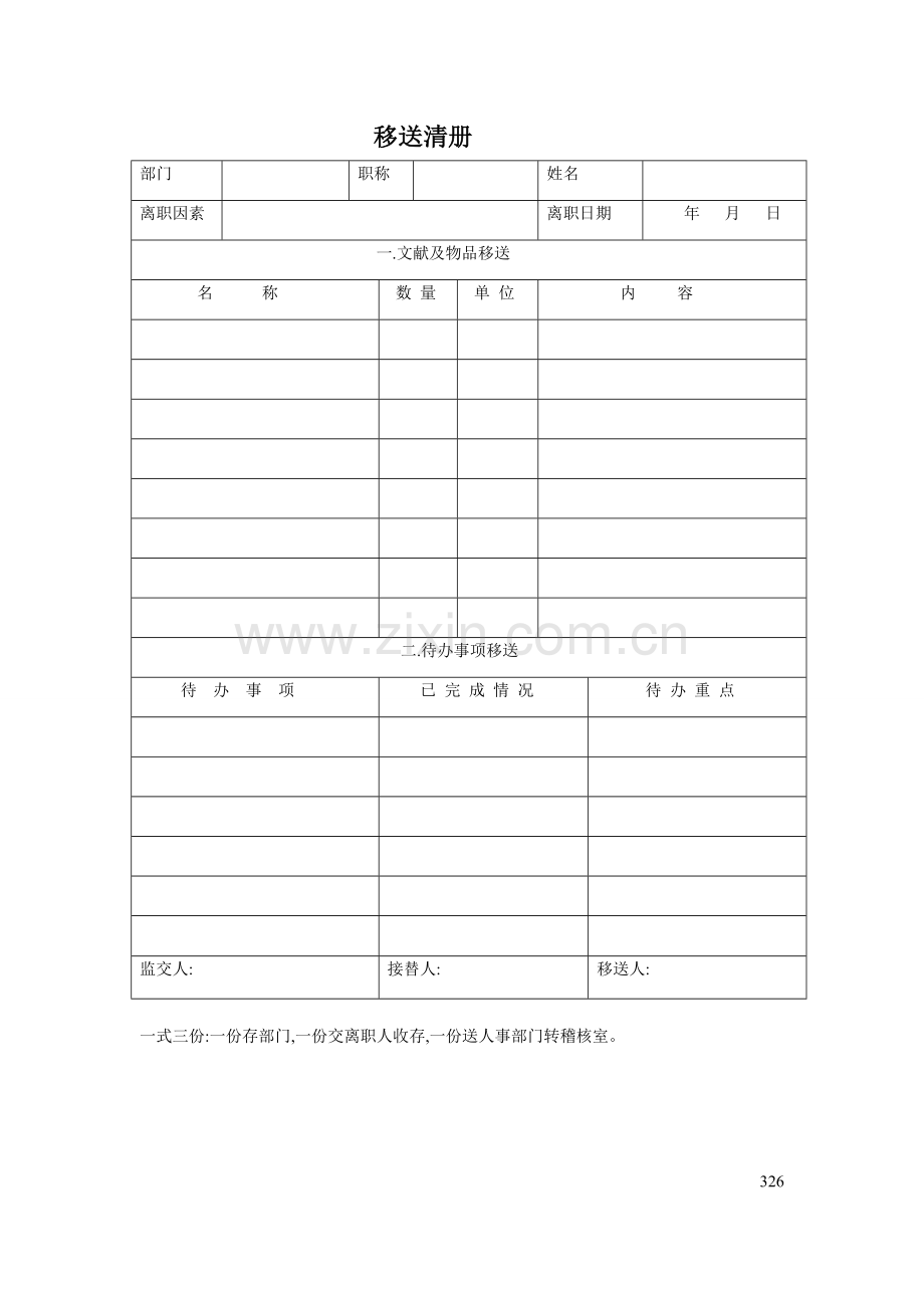 现代公司管理表格大全.doc_第1页