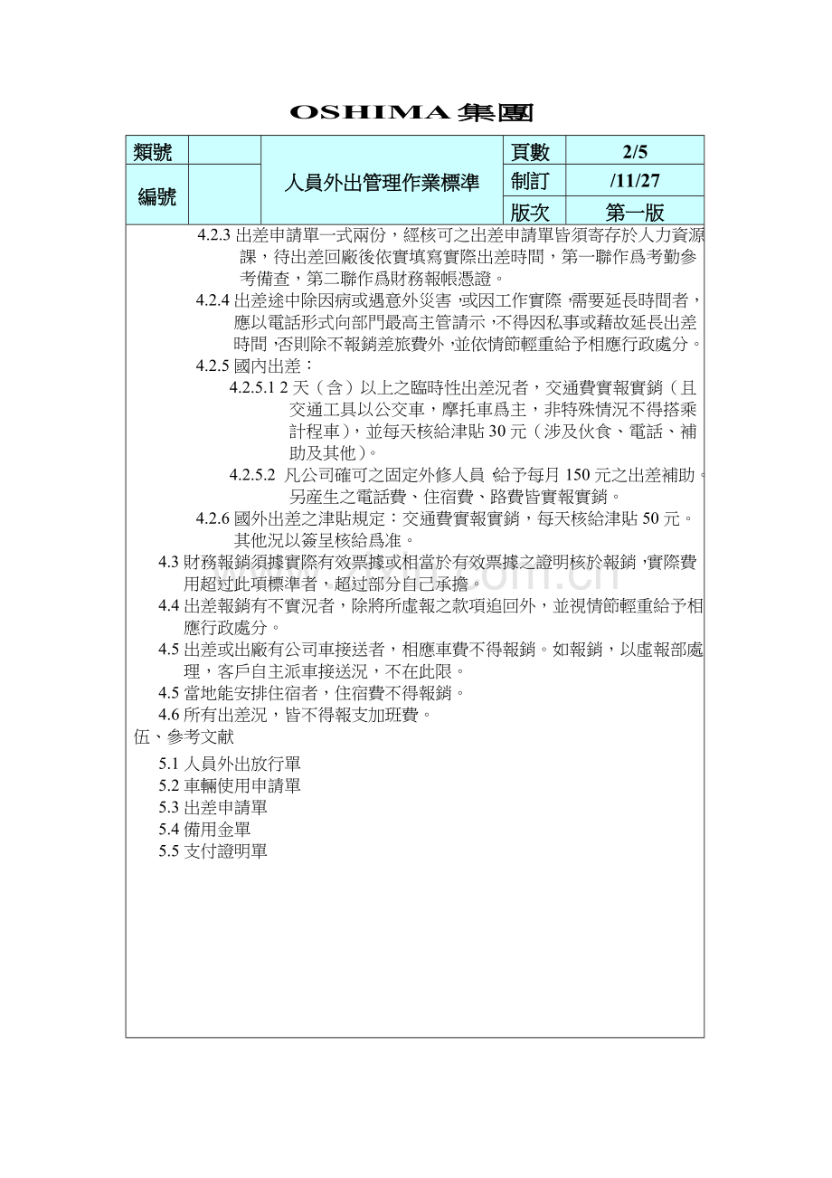 人员外出管理作业标准.doc_第2页