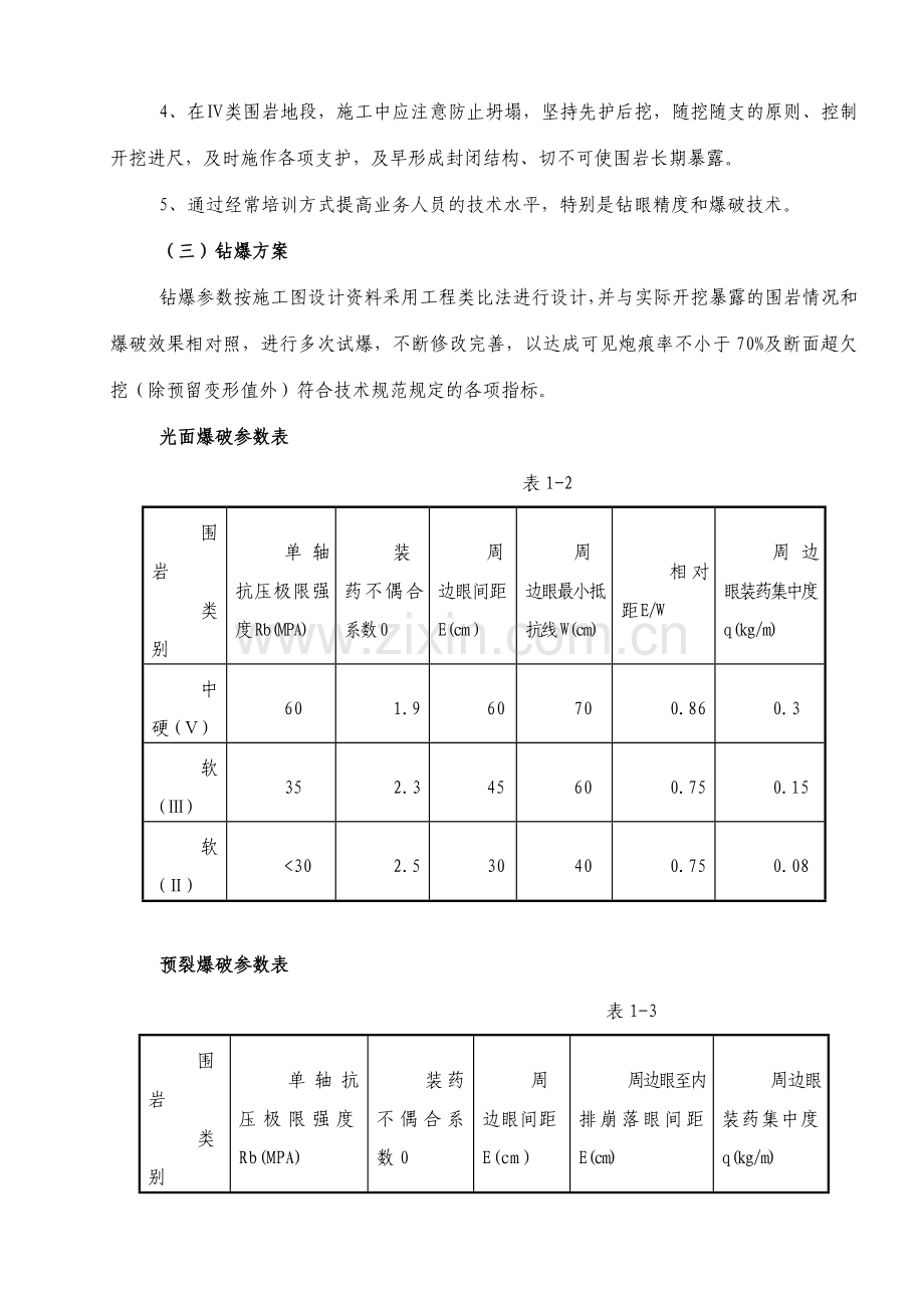 类围岩洞身开挖施工方案.doc_第2页