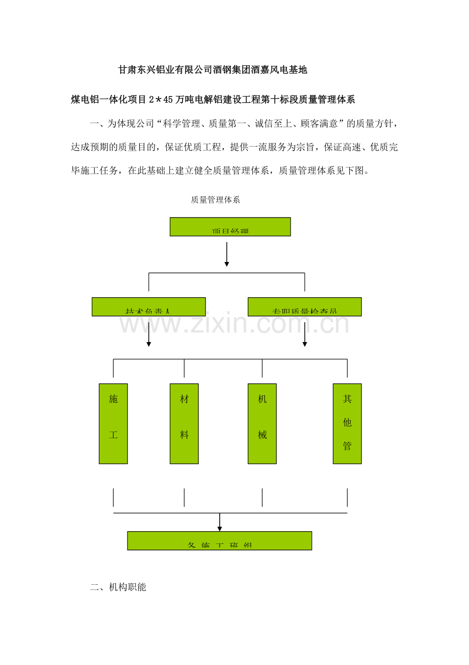 质量管理体系及技术管理体系.docx_第1页