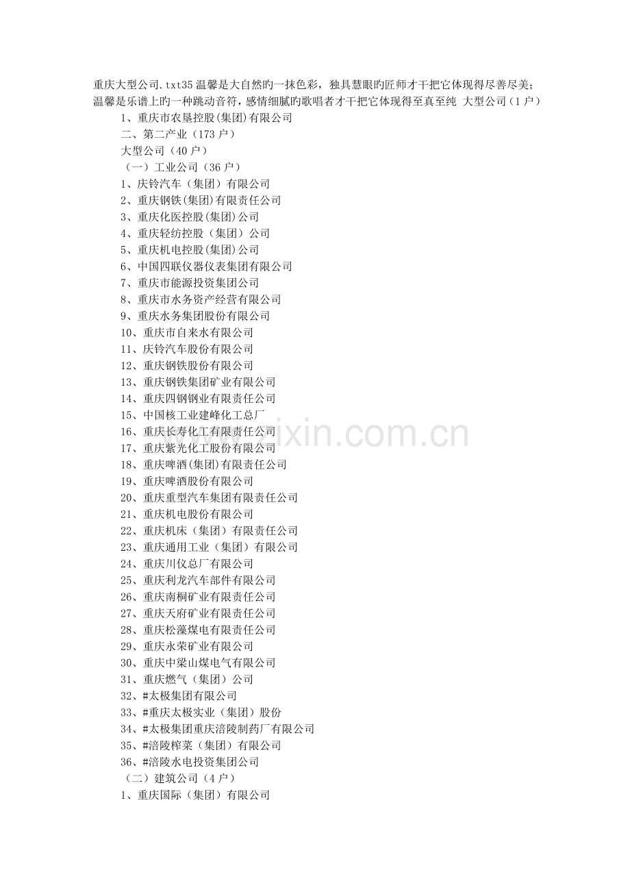 重庆大型企业.doc_第1页