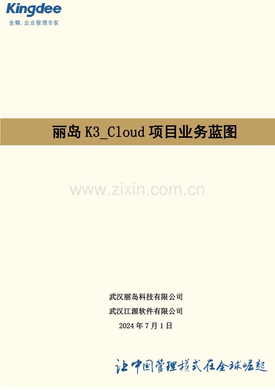 丽岛项目业务蓝图.doc_第1页