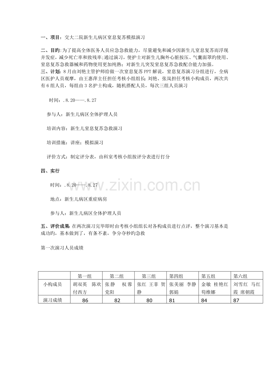 现场急救技能PDCA.doc_第2页