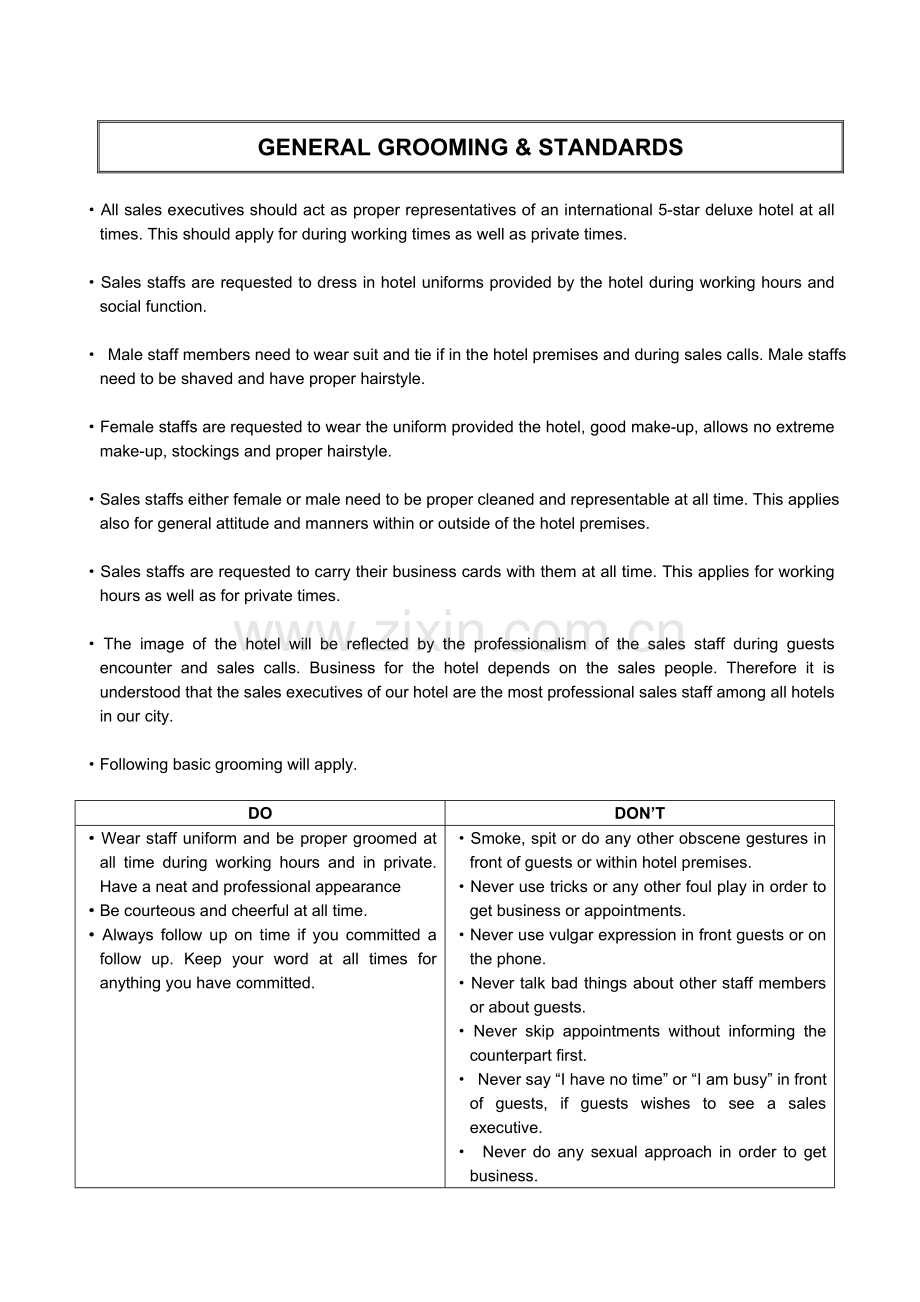 五星级酒店销售入职培训-Hotel-Sales-Orientation.doc_第2页