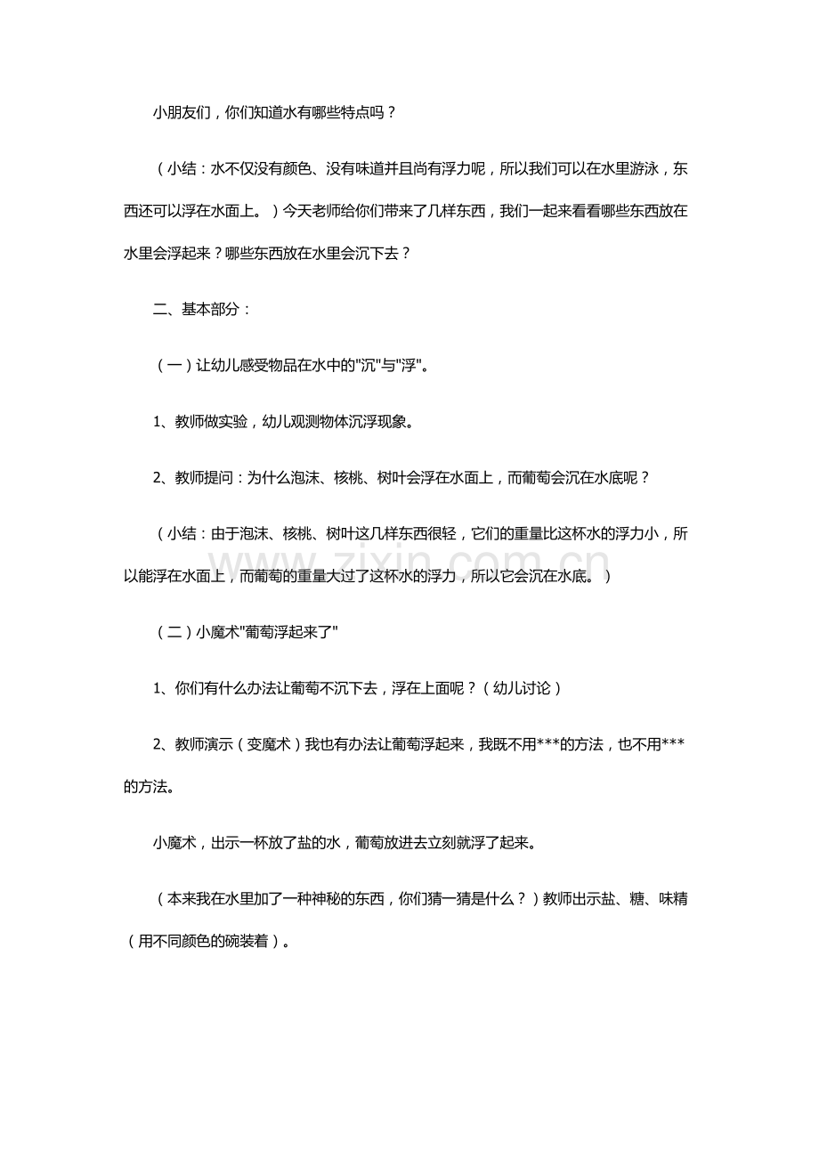 大班科学活动奇妙的盐水.docx_第2页