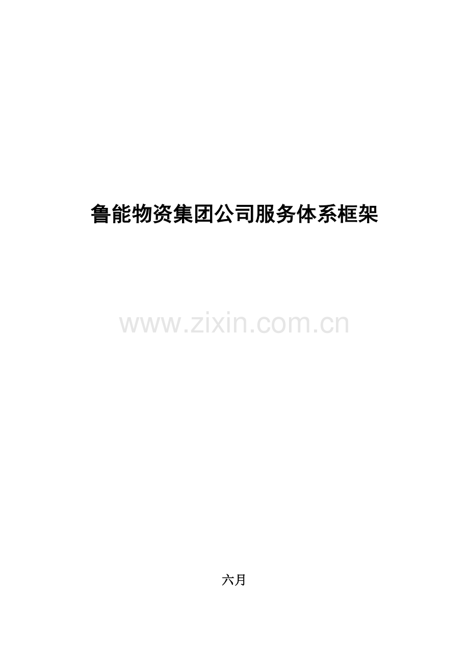 服务体系框架.doc_第1页