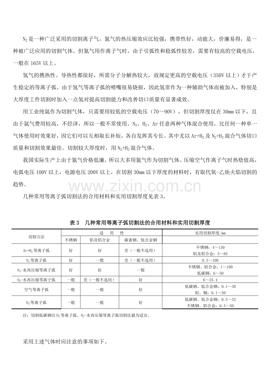 新版等离子弧切割工艺.doc_第2页