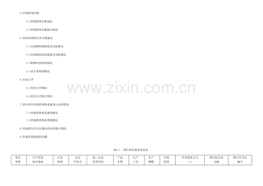 环境管理台账标准模板.doc_第2页