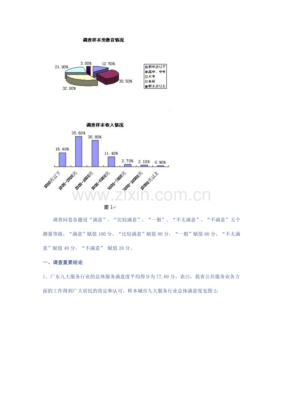 广东九大服务行业居民评价调查报告.docx_第2页