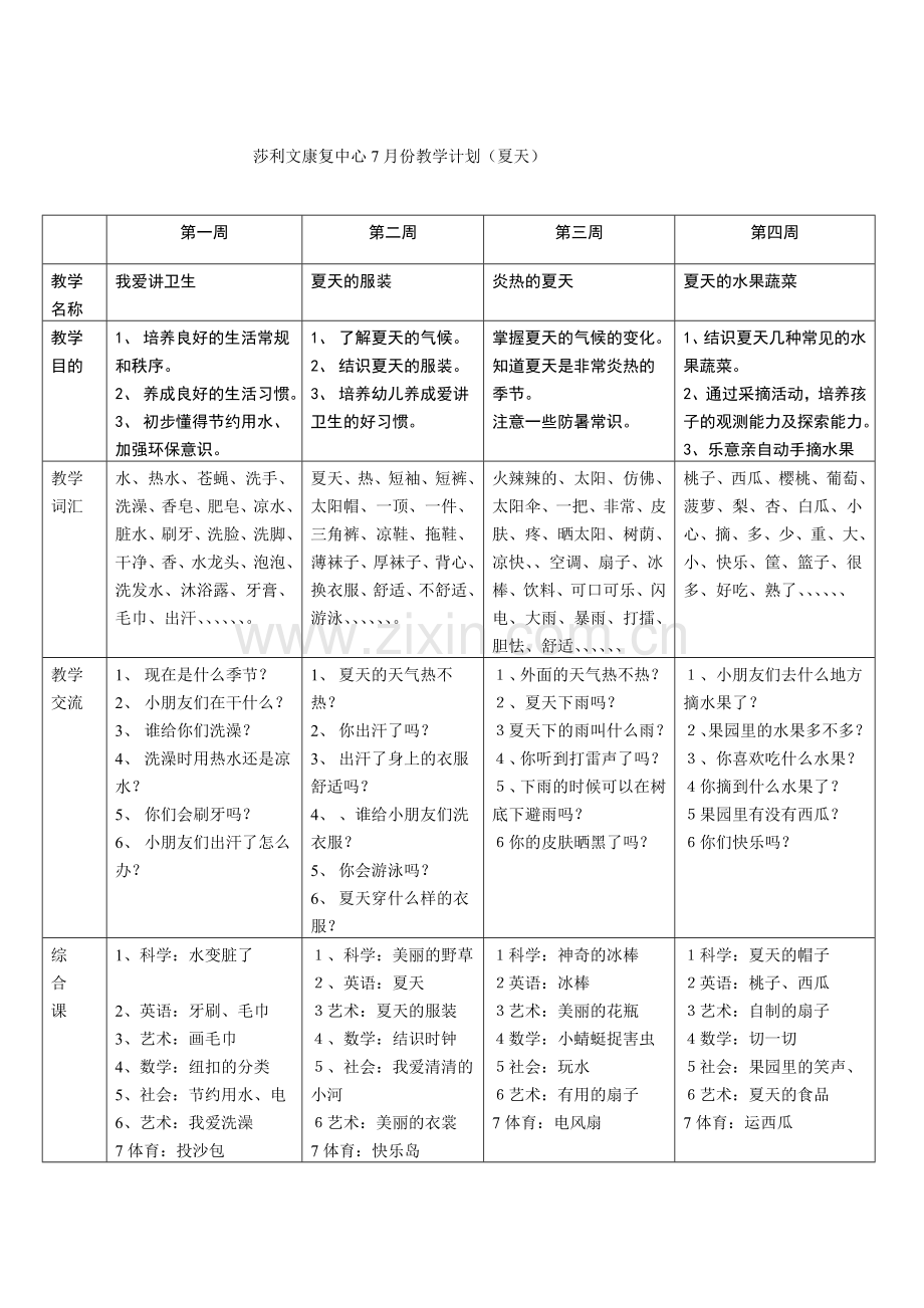 七月中班教案.doc_第1页