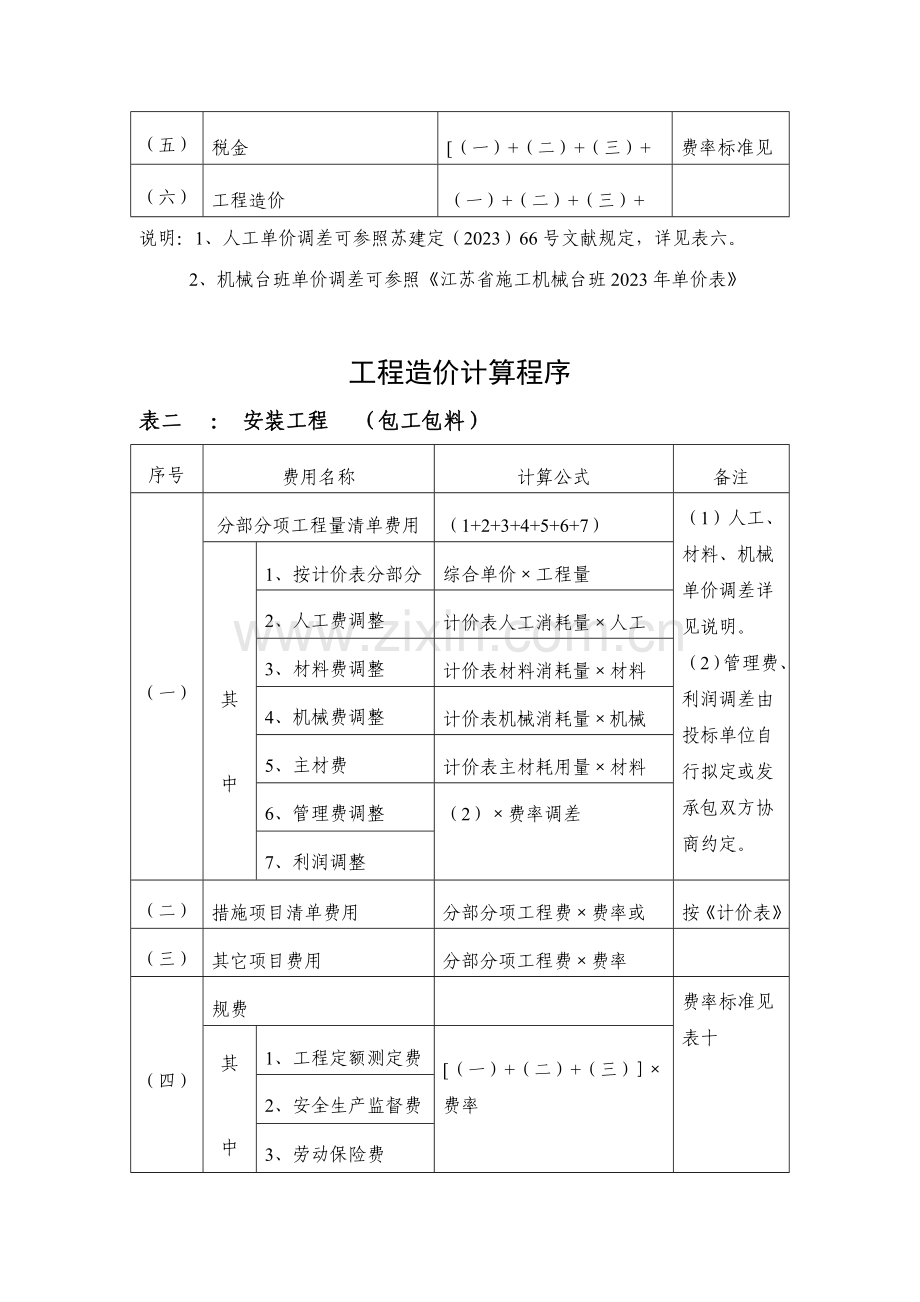 工程造价计算程序.doc_第2页