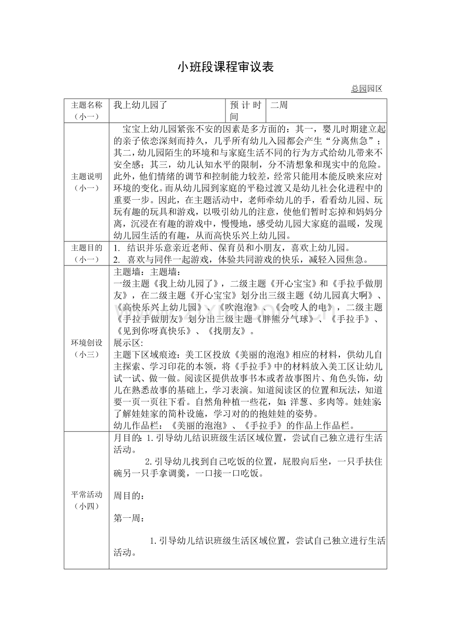 我上幼儿园了课程审议.doc_第1页