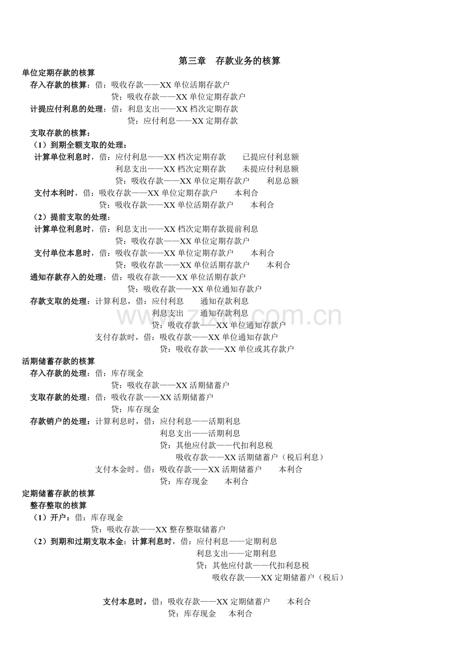 金融企业会计分录大全.doc_第1页