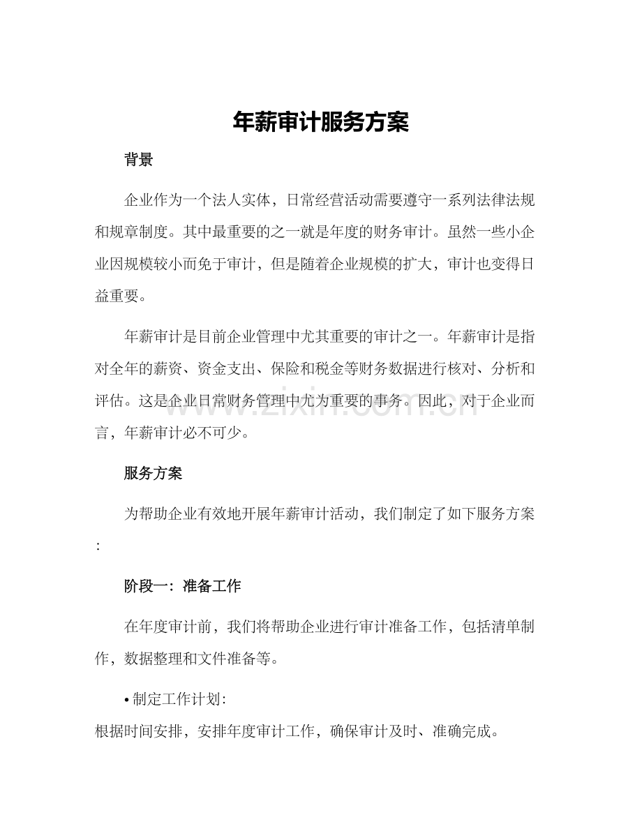 年薪审计服务方案.docx_第1页