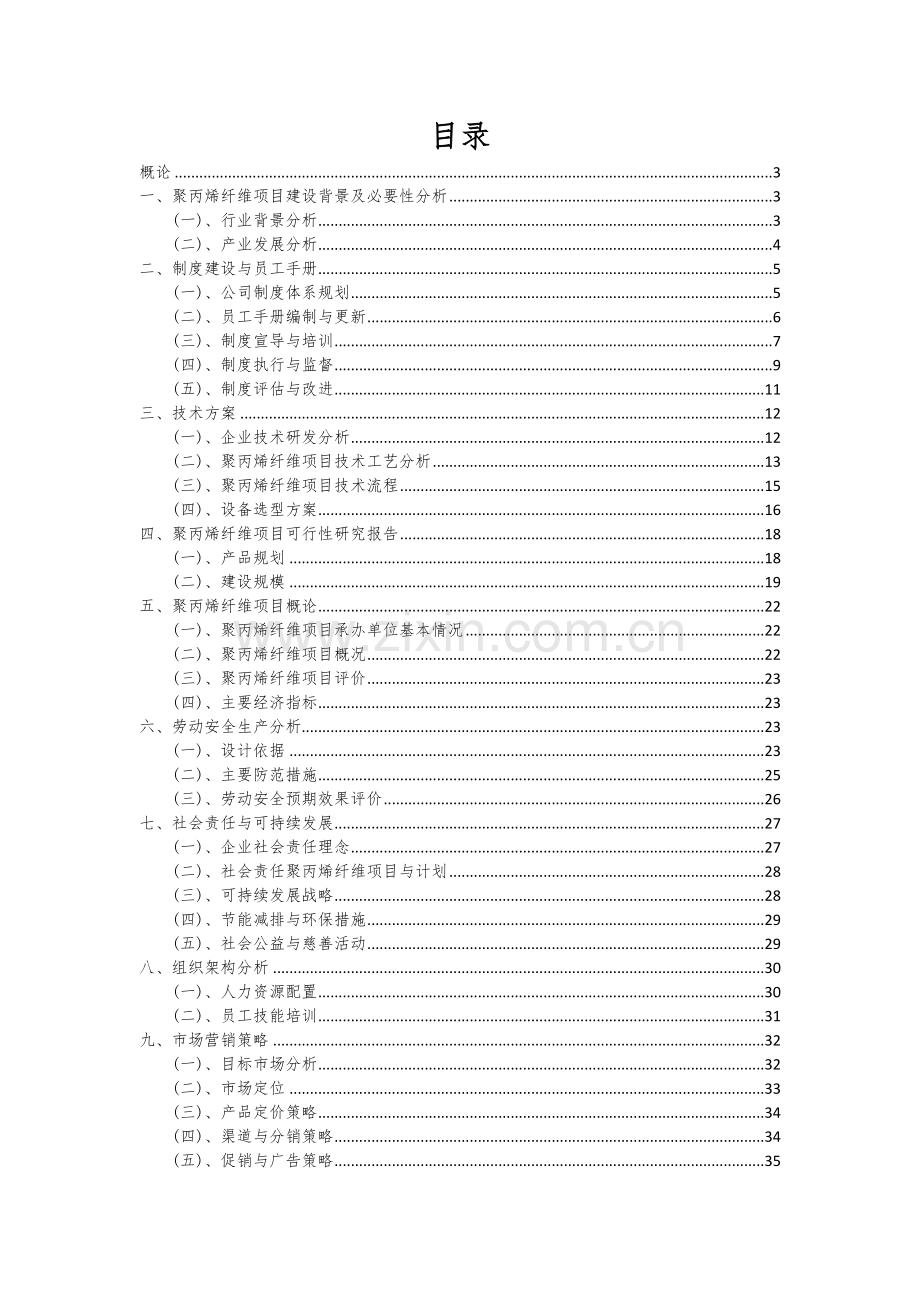 2024年聚丙烯纤维项目深度研究分析报告.docx_第2页