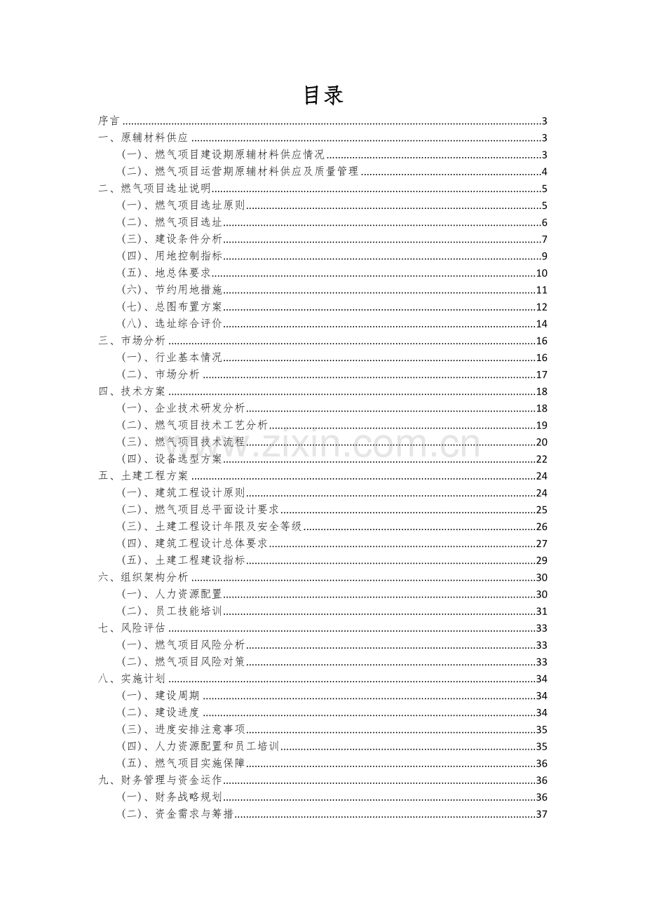 2024年燃气项目投资分析及可行性报告.docx_第2页