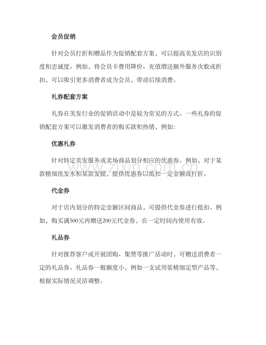 美发促销配套方案.docx_第2页