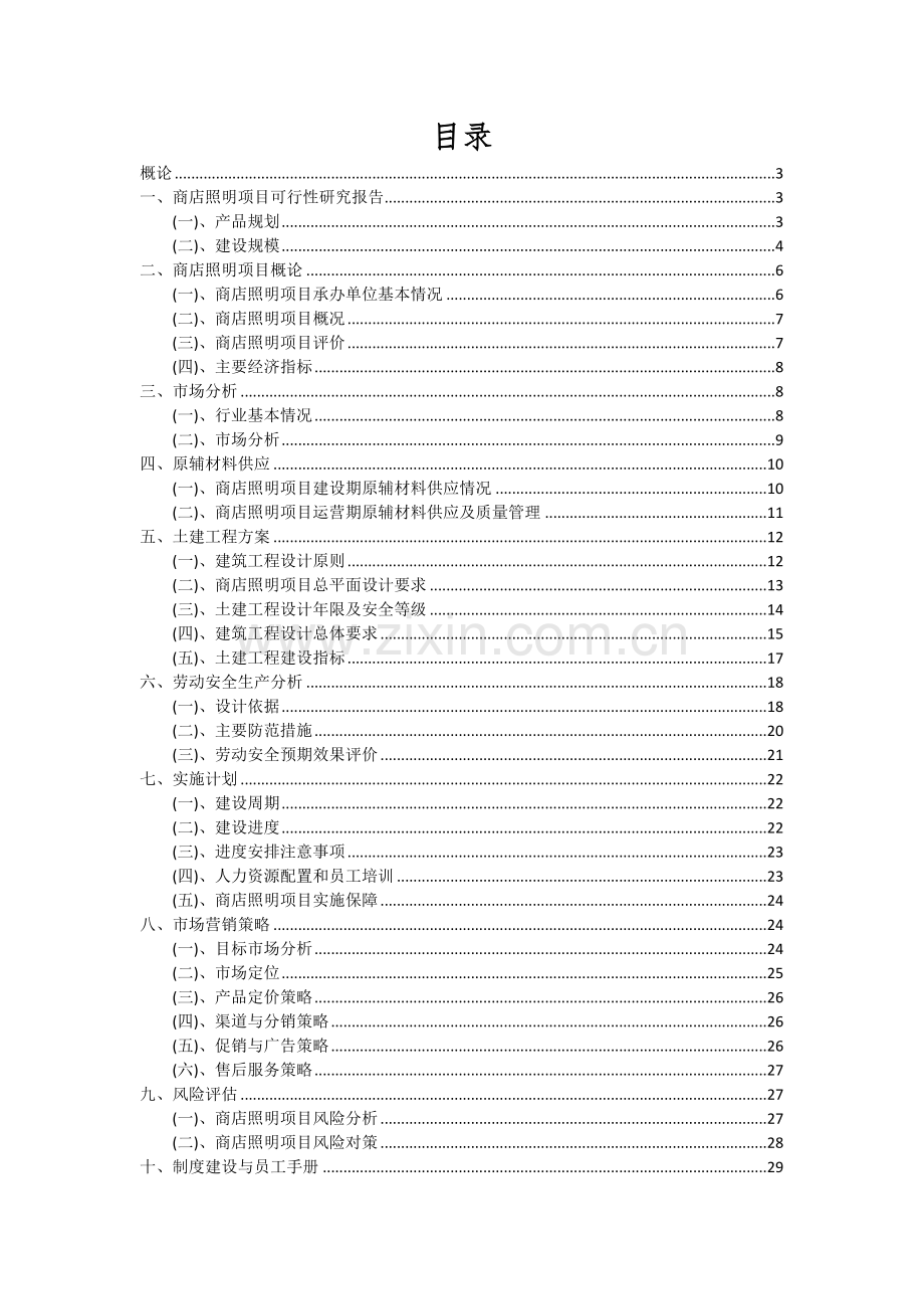 2024年商店照明项目投资分析及可行性报告.docx_第2页