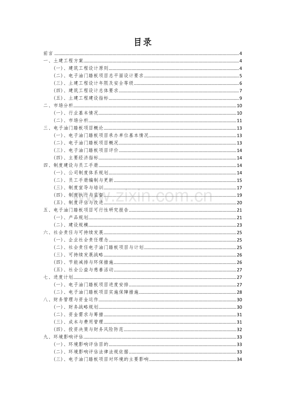2024年电子油门踏板项目深度研究分析报告.docx_第2页