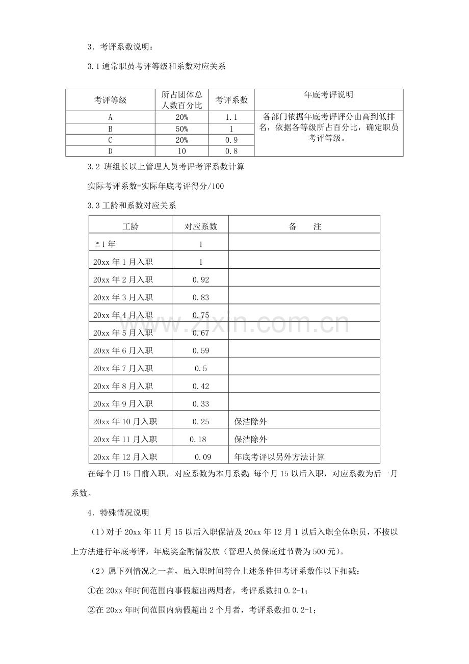 公司年终考核实施方案样本.doc_第2页