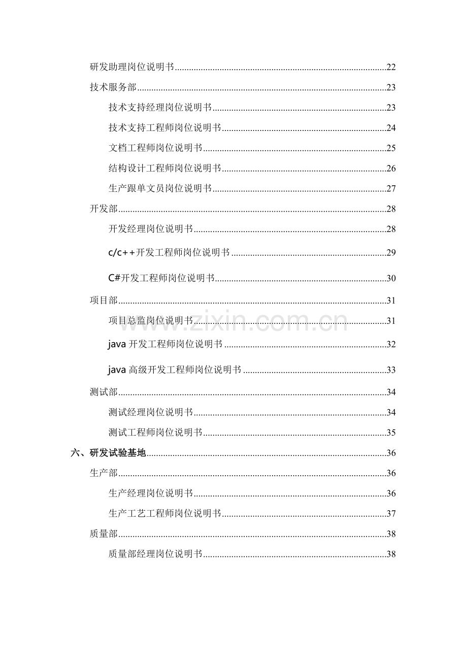公司岗位说明书样本.doc_第2页