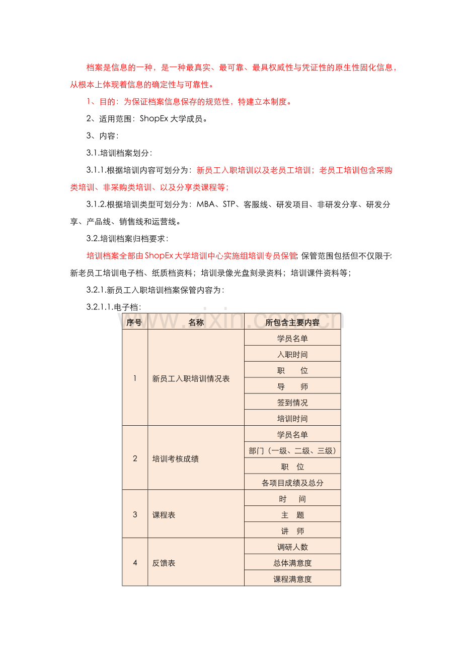 001培训档案管理制度.docx_第1页