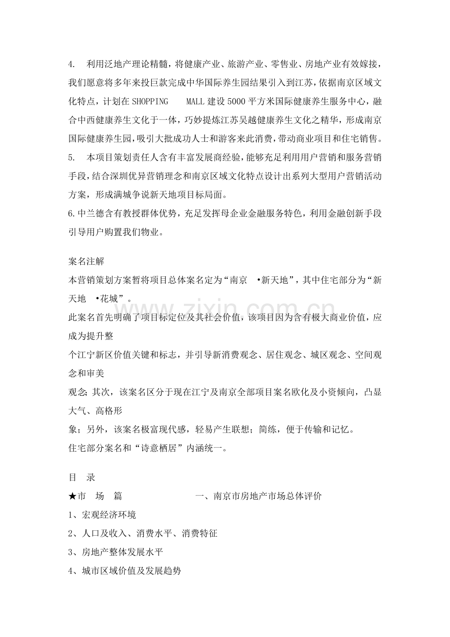 南京新天地花城项目营销策划构思方案样本.doc_第2页