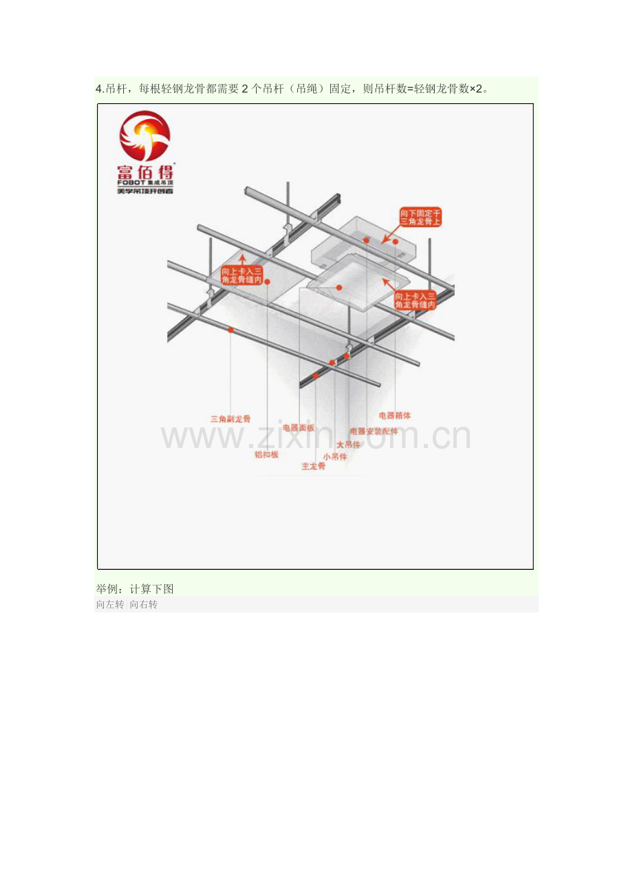 吊顶铝扣板计算方法.docx_第2页