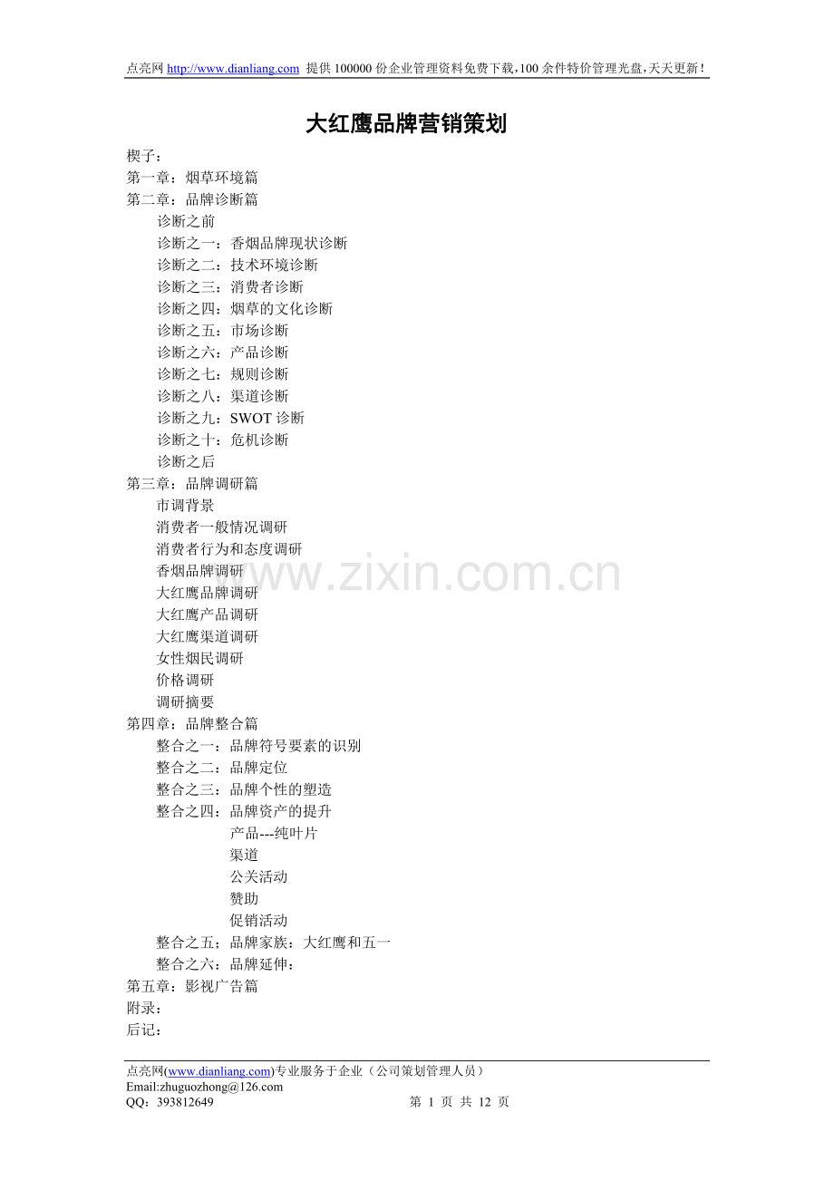 大红鹰品牌营销策划11.doc_第1页