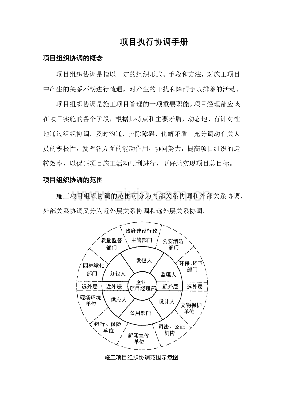 项目执行协调手册.docx_第1页