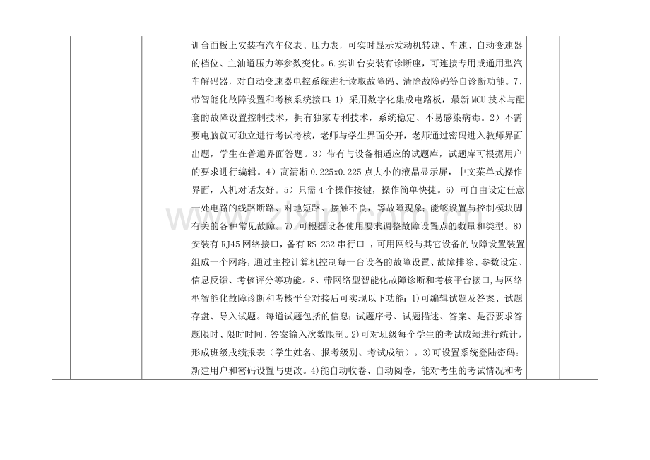 汽车底盘构造与维修实训室概要.doc_第2页